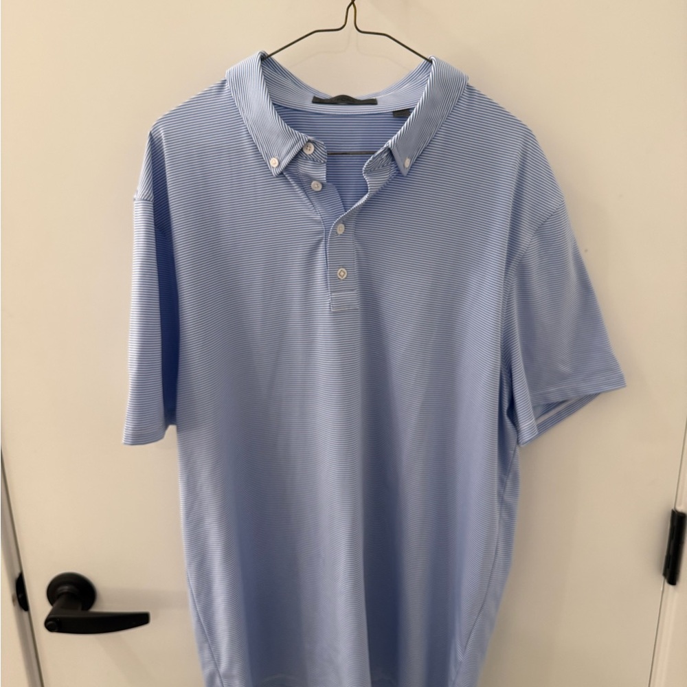 G/FORE Sky Blue Men's Polo Shirt